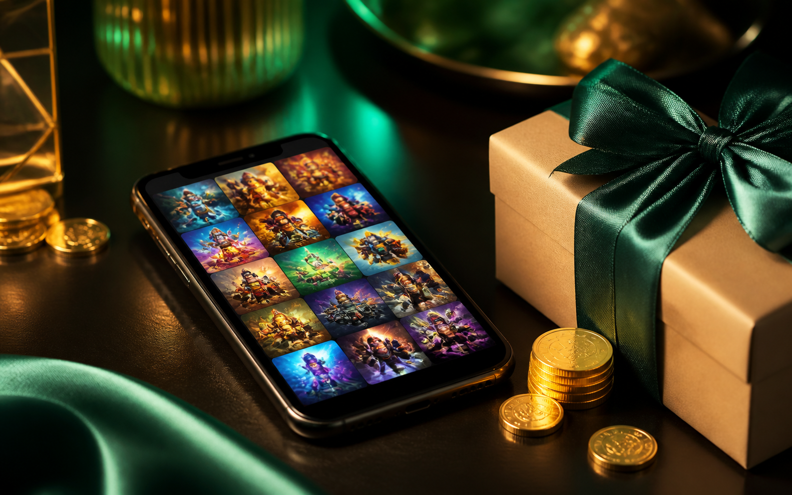 Come app games visual without text